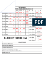 PA-2 DATE SHEET