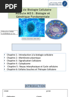 Biologie Cellulaire chapitre 01 2024