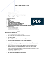 Circulatory System- Blood Key Points (1)