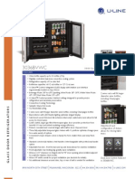 ULine 3036BVWC Specifications