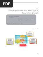 CHAPITRE 1 Notions générales liées à la Santé et  Sécurité au Travail