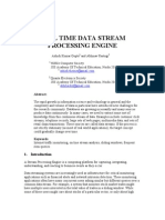 Real Time Data Stream Processing Engine