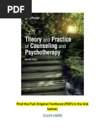 Theory and Practice of Counseling and Psychotherapy 11th Edition TEXTBOOK