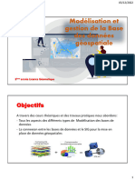 Modélisation Et Gestion de La Base Des Données CoursPdf2022 2023