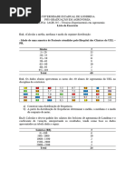 Lista de Exercicio 01