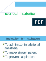 Tracheal  intubation