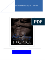 Download Complete Hide Away Dark Matter Security 4  J.J. Grice PDF for All Chapters