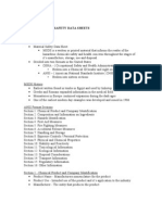 TECH 434 Msds - Material Safety Data Sheets Student Project by Robert M. Kellogg