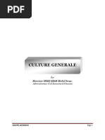 Culture Generale 1