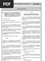 Décret Exécutif 11-376 Modifiant Et Complétant de Décret Exécutif 05-381 Fixant Les Règles de La Circulation Routière