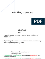 Parking Spaces