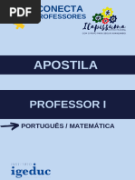 Apostila português e matemática 