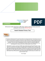 Physical Fitness Test (Lesson)