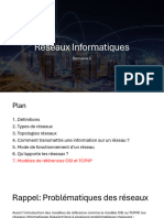 Réseaux Informatiques - Semaine 2