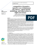 A Competitive Dynamics Perspective on Evolutionary Game Theory, Agent-based Modeling, And Innovation in High-tech Firms