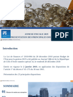 Présentation Annexe Fiscale 2019 - 08012019 Version IPS