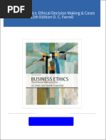 Download full Business Ethics: Ethical Decision Making & Cases 12th Edition O. C. Ferrell ebook all chapters