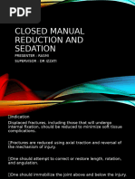 Closed Reduction, Traction and Casting Techniques CME- RASMI 6