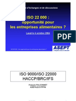 Presentation ISO 22000