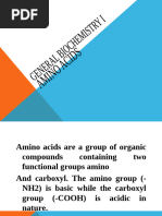 CHEMISTRY OF AMINO ACIDS MBBS-converted