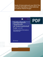 Download ebooks file Netherlands Yearbook of International Law 2016 The Changing Nature of Territoriality in International Law 1st Edition Martin Kuijer all chapters