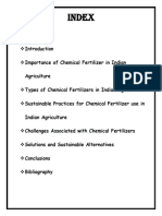 Chemistry Fertilizers