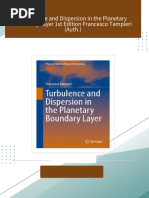 Buy ebook Turbulence and Dispersion in the Planetary Boundary Layer 1st Edition Francesco Tampieri (Auth.) cheap price