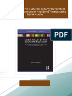 Instant Download Media Piracy in the Cultural Economy Intellectual Property and Labor Under Neoliberal Restructuring Gavin Mueller PDF All Chapters