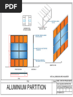 aluminium partition