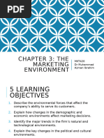 Topic 3 - Chapter 3 Analysing the Marketing Environment (1)