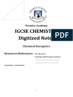 Chemical Energetics