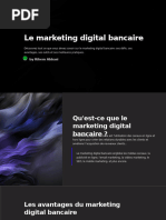 Le Marketing Digital Bancaire