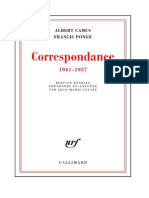 Correspondance (1941-1957) (Albert Camus Francis Ponge [Camus Etc.) (Z-Library)