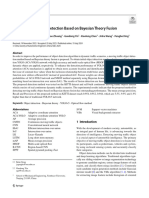 Moving Traffic Object Detection Based on Bayesian Theory Fusion