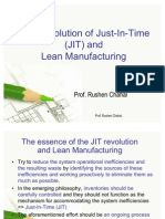 JIT and Lean Manufacturing