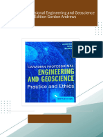 Instant Download Canadian Professional Engineering and Geoscience Sixth Edition Gordon Andrews PDF All Chapters