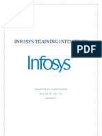 Web Analysis - Infosys