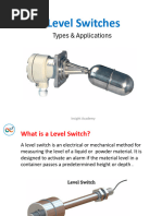 Types of Level Switches