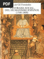 L. Gil, Panorama Social Del Humanismo Español (1997)