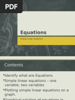 TCFN030 Week 8a Equations