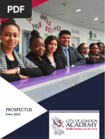 COLA Sixth Form Southwark Prospectus