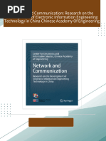 Instant download Network and Communication: Research on the Development of Electronic Information Engineering Technology in China Chinese Academy Of Engineering pdf all chapter