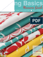 Sewing Basics Resource Guide, Sew4Home