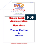 DBA Course Outline