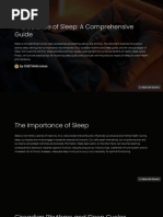 The-Science-of-Sleep-A-Comprehensive-Guide