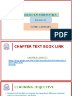 Class IV-Capacity Ppt