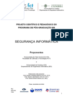 Proposta-Plano Detalhado da Terceira Edição do Curso de Pós-Graduação em Segurança Informática