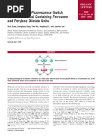 A Novel Redox-Fluorescence Switch