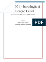 EDU0001 - Introdução À Educação Cristã 20112010