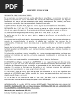 contrato de locación LOCACION